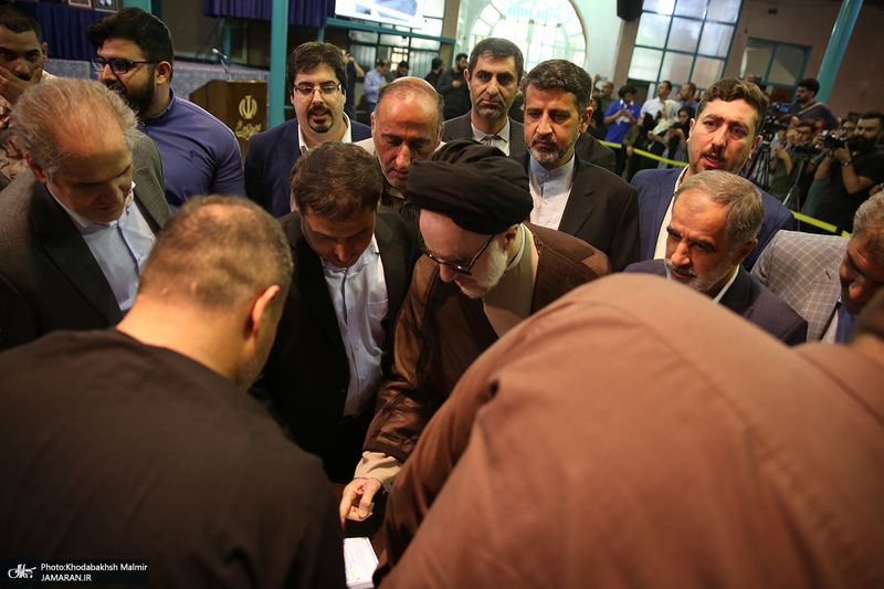 حضور سید محمد خاتمی در انتخابات ریاست جمهوری چهاردهم