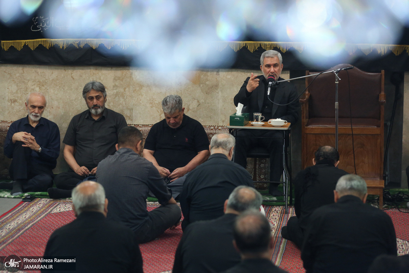 مراسم روز هفتم ماه محرم در حسینیه مکتب النبی (ص)