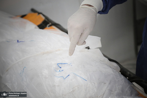 تغسیل با آب متوفیان مبتلا به کرونا در بهشت زهرا(س) تهران