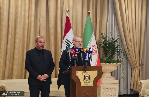 لاریجانی: حزب الله نیازی به قیم ندارد/ ایران کشوری نیست که با این بادها بلرزد/ محور تفاهم‌نامه ایران با عراق، جلوگیری دو کشور از صدمه زدن دیگران به امنیت دو کشور است