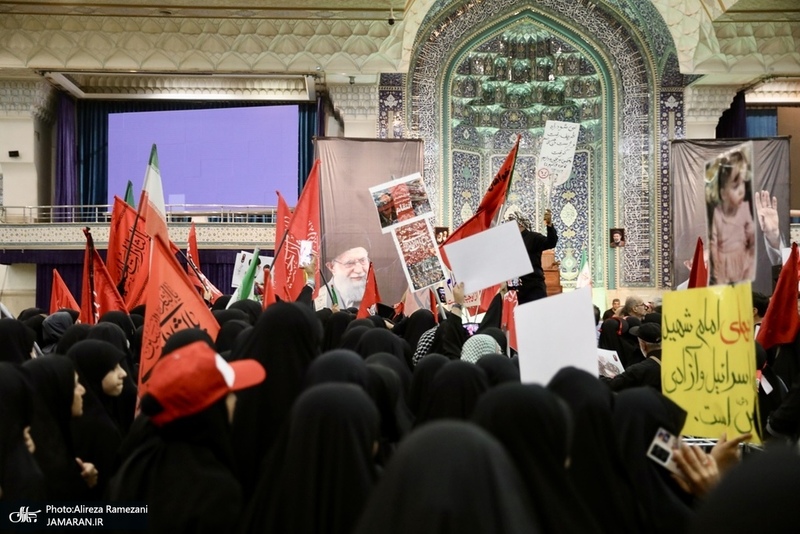مراسم ختم رهبر شهيد در مصلی امام خمینی (ره)-1