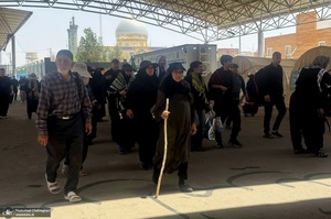 هم قدم با زائران اباعبدالله الحسین (ع)؛ مرز مهران