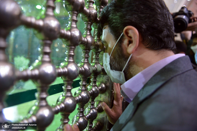 تجدید میثاق وزیر تعاون، کار و رفاه اجتماعی با آرمان های امام خمینی(س)