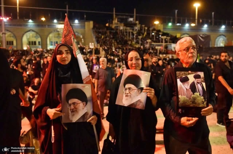 مراسم وداع با رهبر شهید انقلاب در مصلی تهران- 7