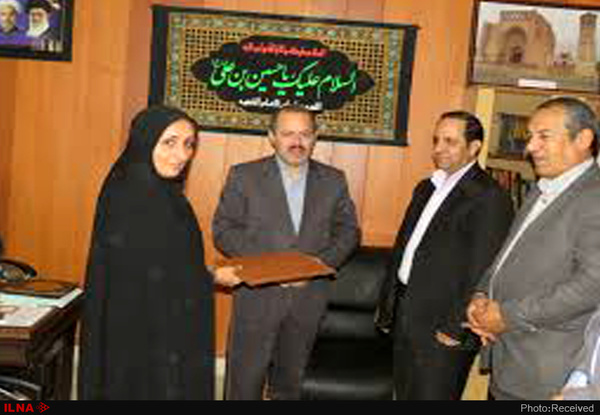 انتصاب نخستین مدیر زن در شهرستان باخرز