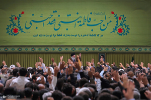 مراسم جشن میلاد حضرت زهرا (س) در حسینیه امام خمینی (ره)