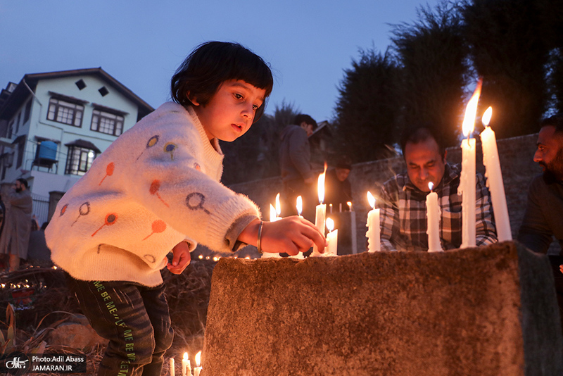 جشن نیمه شعبان در کشمیر هند