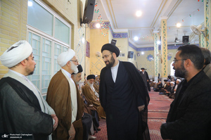 مراسم ختم مادر حجت الاسلام و المسلمین رسول جعفریان