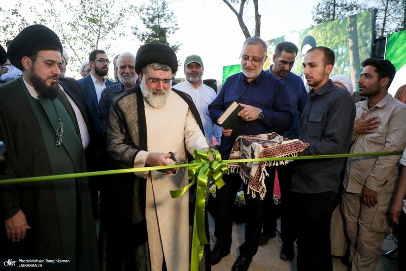 مراسم رونمایی از بنای یادمان مزار شهید سید علی اندرزگو