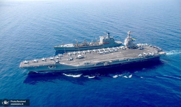 آمریکا استقرار ناو هواپیمابرش در مدیترانه را تمدید کرد