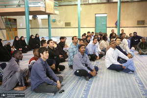 بازدید جمعی از دانشجویان دانشگاه جامعه المصطفی از جماران