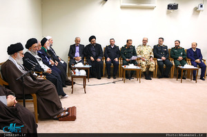 دیدار اعضای ستاد بزرگداشت چهارهزار شهید استان گلستان با رهبر معظم انقلاب 