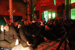 احیای شب بیست و یکم ماه مبارک رمضان در تکیه حاج سید حسن قم