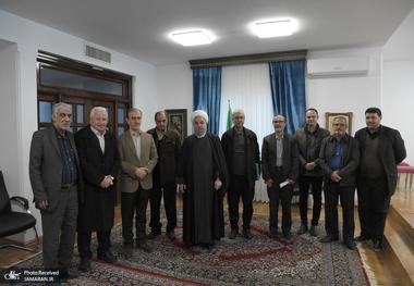 دیدار هیأت اجرایی خانه کارگر با حسن روحانی + عکس ها