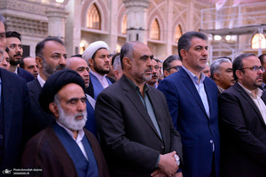 تجدید میثاق وزیر و مدیران جهاد کشاورزی با آرمان های حضرت امام (س)