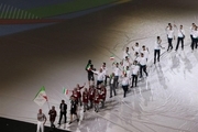 مراسم افتتاحیه سی‌امین دوره یونیورسیاد/ رژه کاروان ایران با پرچمداری خدمتی
