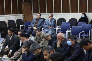 دیدار نوروزی سید حسن خمینی با کارکنان موسسه تنظیم و نشر آثار امام خمینی (س)