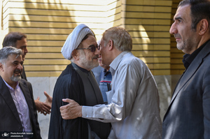 مراسم تشییع و خاکسپاری حاج محسن امین‌زاده