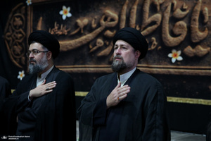 مراسم عزاداری شب شهادت حضرت زهرا(س) در حرم امام خمینی(ره) برگزار شد