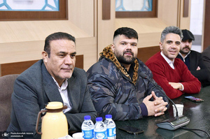 مراسم تقدیر از خادمان اجرایی شهرداری حرم امام خمینی (س)