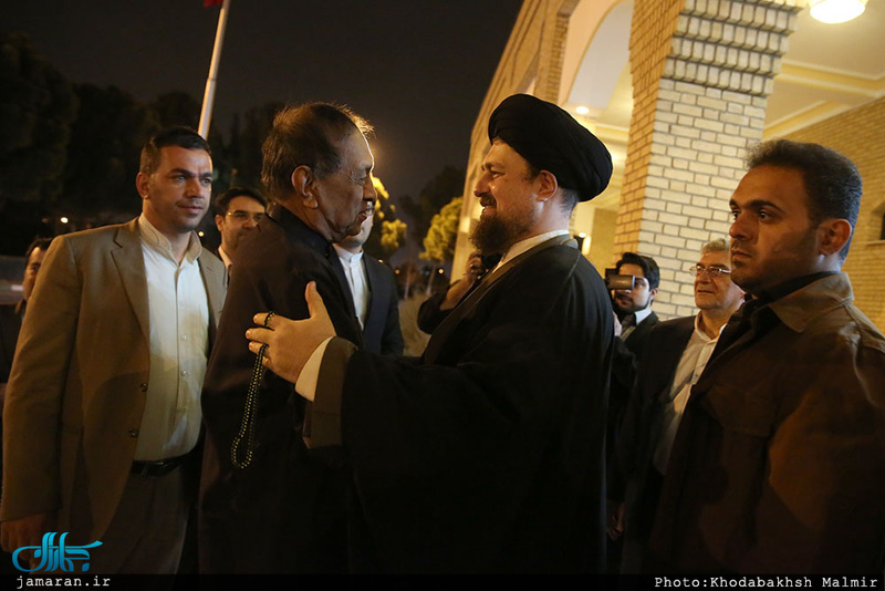 دیدار ریس مجلس سریلانکا با سید حسن خمینی‎