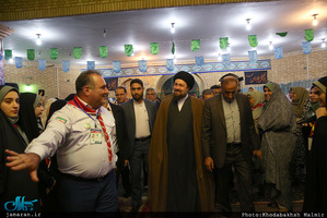 حضور سید حسن خمینی در جشنواره مهارت های تشکیلاتی دانش آموزان 