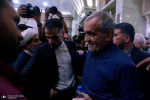 تجدید میثاق مسعود پزشکیان رئیس جمهور منتخب، با آرمان های حضرت امام خمینی (س) -1