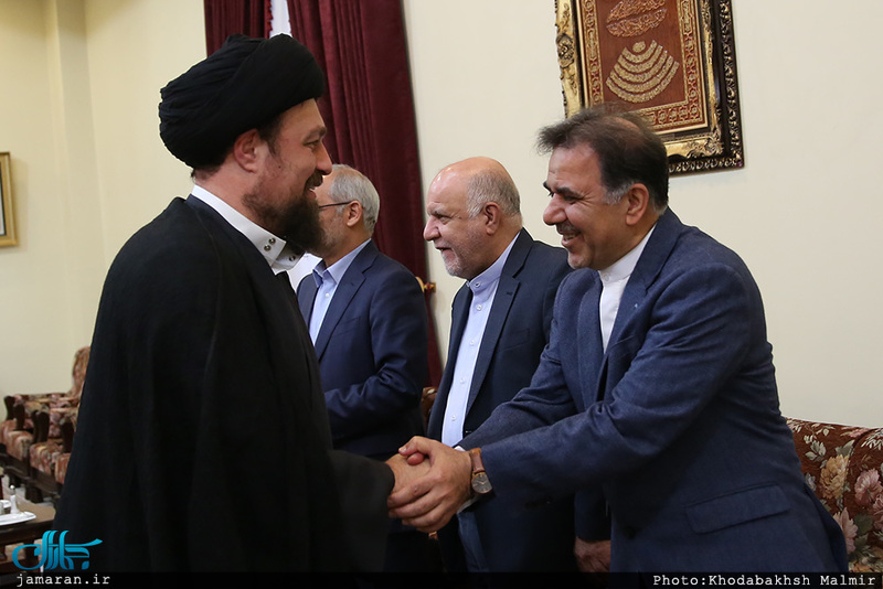 حاشیه تجدید میثاق رئیس جمهوری و هیات دولت با آرمان های حضرت امام(س)