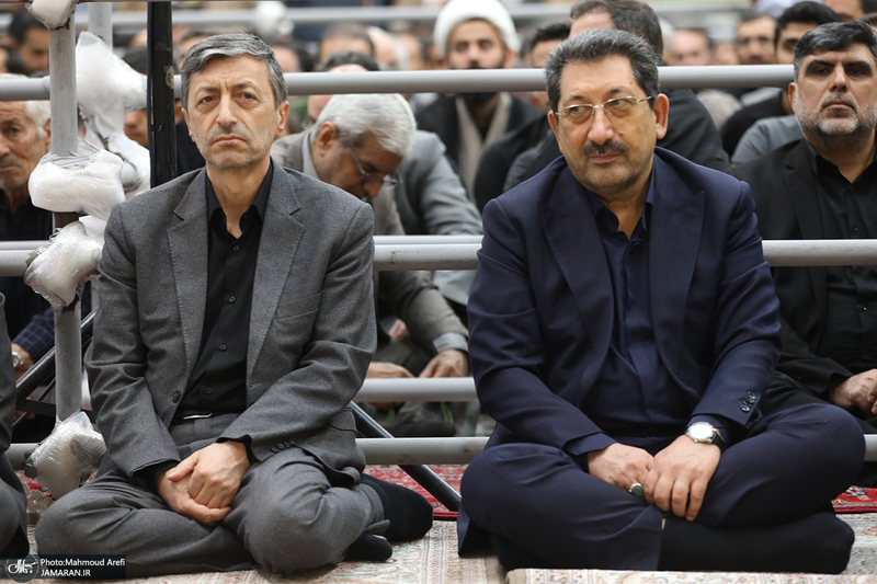 حضور شخصیت‌های سیاسی و مسئولان کشوری و لشکری در مراسم سالگرد ارتحال حضرت امام خمینی (س) -1