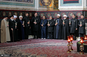 آیین خطبه‌خوانی شب شهادت امام رضا (ع)