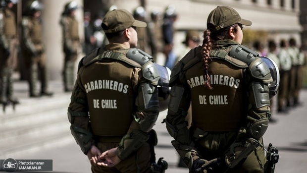عکس/ انفجار تروریستی در قلب پایتخت شیلی