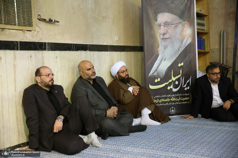 حضور مدیران فرهنگی شهرداری تهران در حسینیه جماران