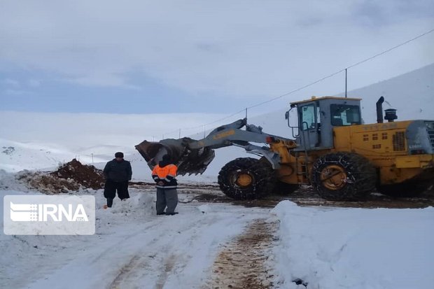 راه ۹ روستای خوشاب در خراسان رضوی برف‌روبی و بازگشایی شد