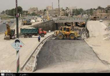 عملیات احداث زیر گذر 15 خرداد ورامین تعطیل شد