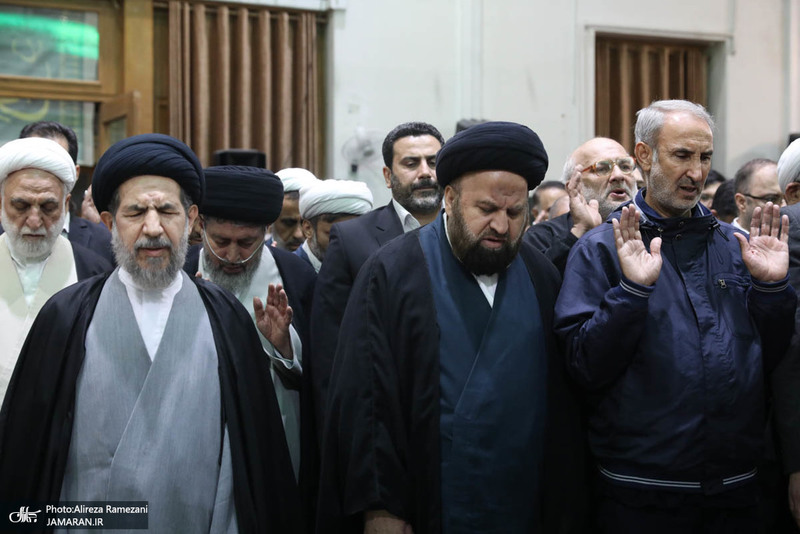 مراسم تشییع مرحوم حجت الاسلام و المسلمین حسینعلی نیری