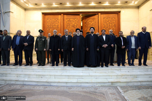 تجدید میثاق رئیس جمهور و اعضای دولت با آرمان های حضرت امام خمینی (س)