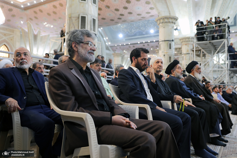 حضور شخصیت های سیاسی و لشکری در سی و پنجمین سالگرد ارتحال حضرت امام خمینی (س) - 4