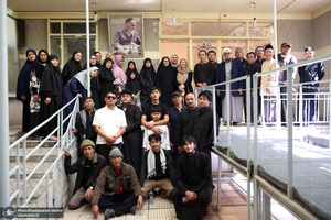 بازدید جمعی از زائرین ابا عبدالله الحسین از کشور اندونزی از جماران