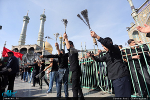  عزاداری شهادت حضرت علی ابن موسی الرضا(ع) در حرم مطهر حضرت معصومه(س)