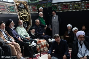 مراسم عزاداری شهادت امام رضا(ع) در بیوت مراجع عظام تقلید