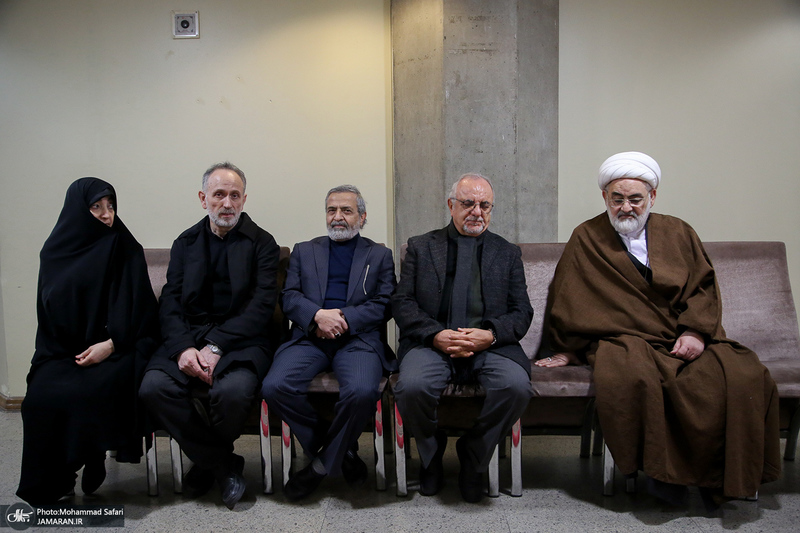 مراسم چهلمین روز درگذشت اشرف بروجردی