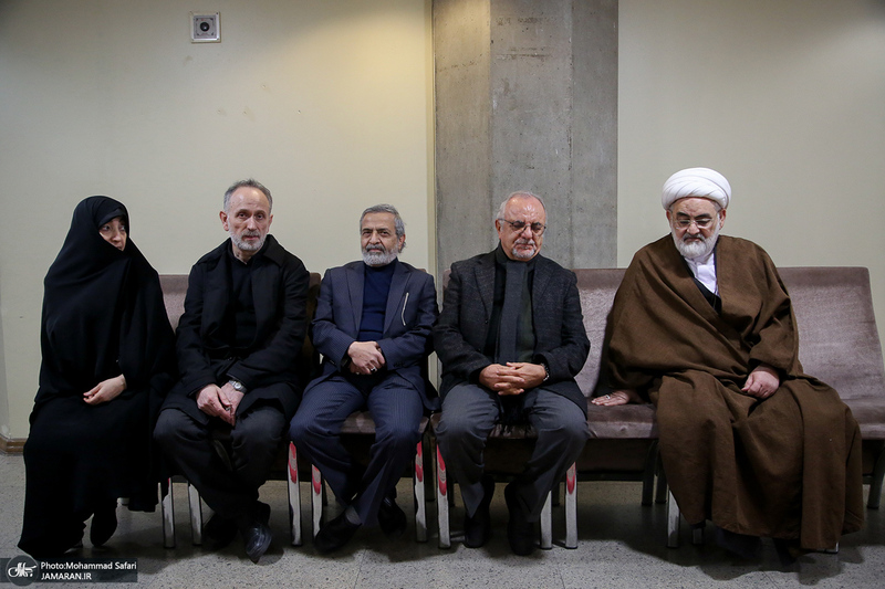مراسم چهلمین روز درگذشت اشرف بروجردی
