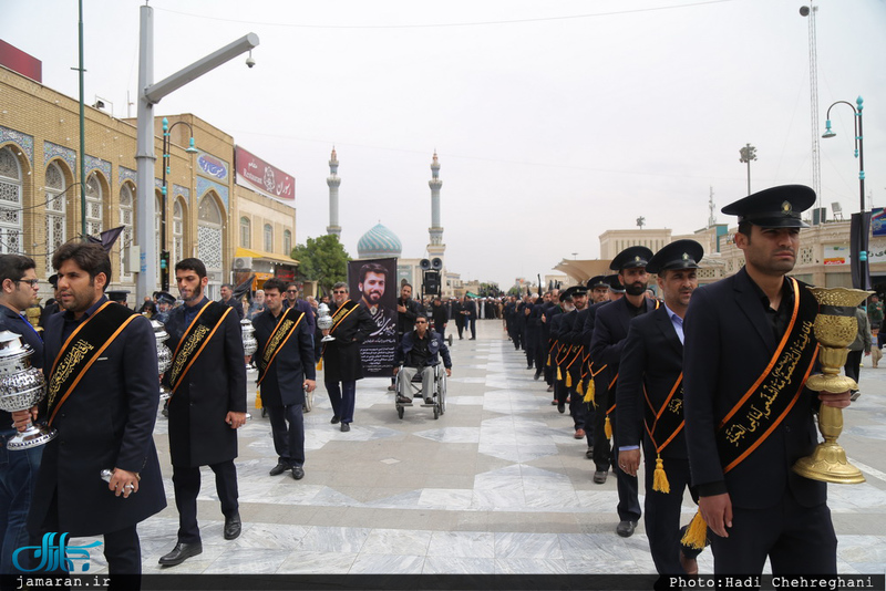 عزاداری خادمین کریمه اهل بیت در روز شهادت امام موسی کاظم(ع)