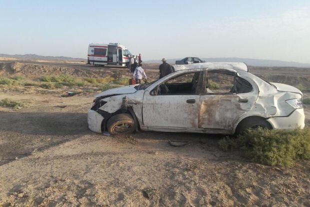 حادثه‌های رانندگی شرق سمنان یک کشته و سه مصدوم داشت