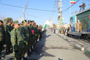 مراسم آغاز دهه فجر در بیت حضرت امام خمینی (س) در قم