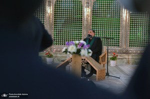 مراسم احیای شب بیست و یکم ماه مبارک رمضان در حرم امام خمینی(س)