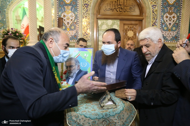 برگزاری اولین سالگرد شهادت شهید فخری زاده در حرم حضرت معصومه (س)