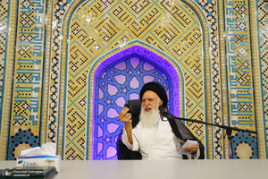 مراسم افتتاح حسینیه آیت الله العظمی بروجردی (ره) در شهر سامرا