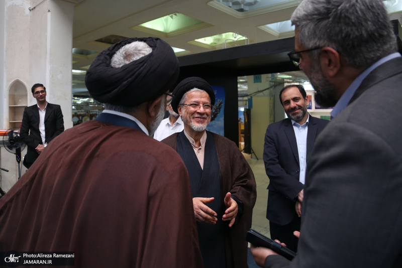 غرفه موسسه تنظيم و نشر آثار امام خمينی (ره) در سی و ششمین نمایشگاه کتاب تهران-2