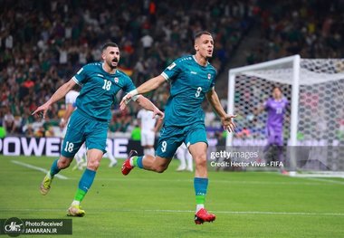 پیراهن عاشورا بر تن عراق در جام جهانی
